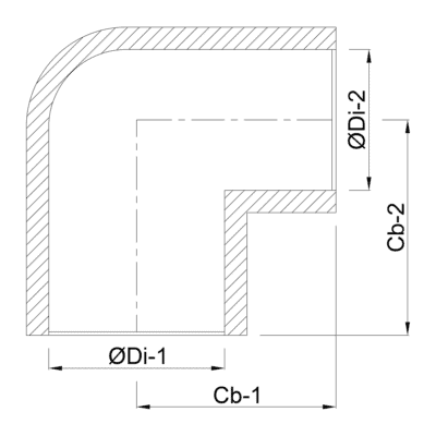 Profec - Codo de 90° de PVC-U, 200 mm, conexión por encolado, 10 bar, gris - 0110118 - 2
