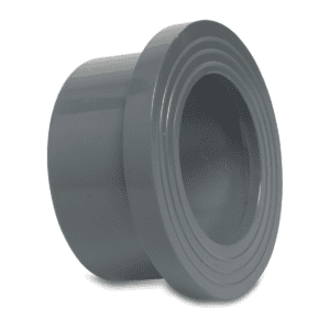 Profec - Profec-aansluitflens PVC-U 200 mm, lijmverbinding, 10 bar, DN175, grijs, PN10, WRAS