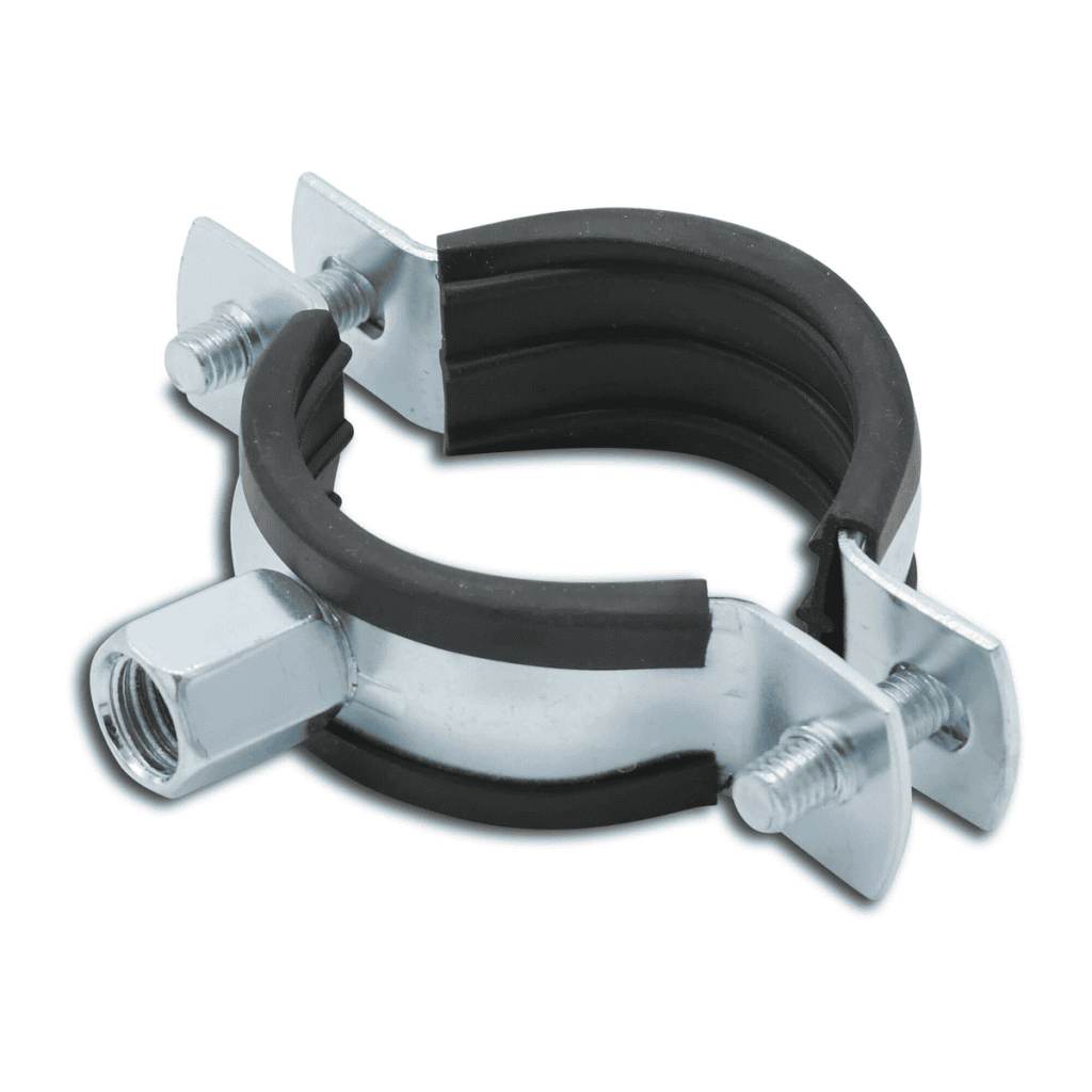 Profec - Pipe bracket steel galvanised 50–54 mm M8/M10 2-piece - 0329455 - 1