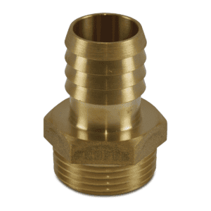 Profec - Adattatore a raccordo per tubo flessibile in ottone, filettatura maschio da 2½" × 70 mm, 30 bar - 0411778
