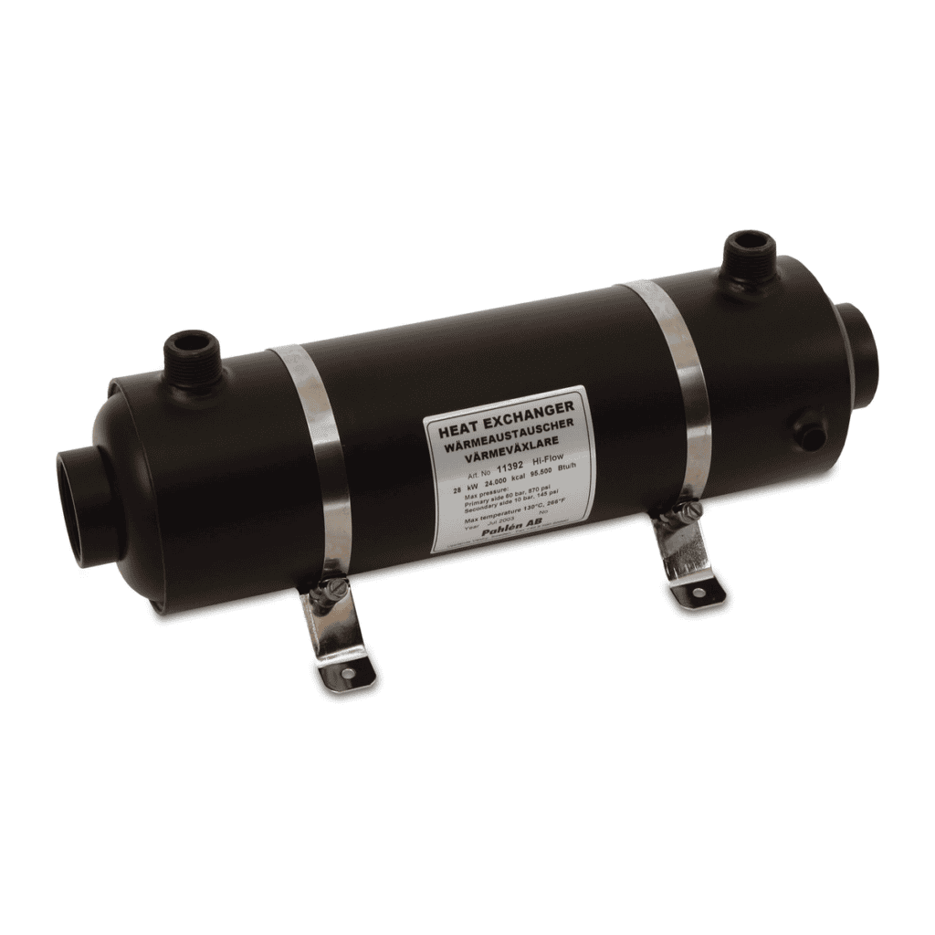 Heat exchanger stainless steel 316 male x female thread HF 75 - 2" secondary - 0891982 - 1