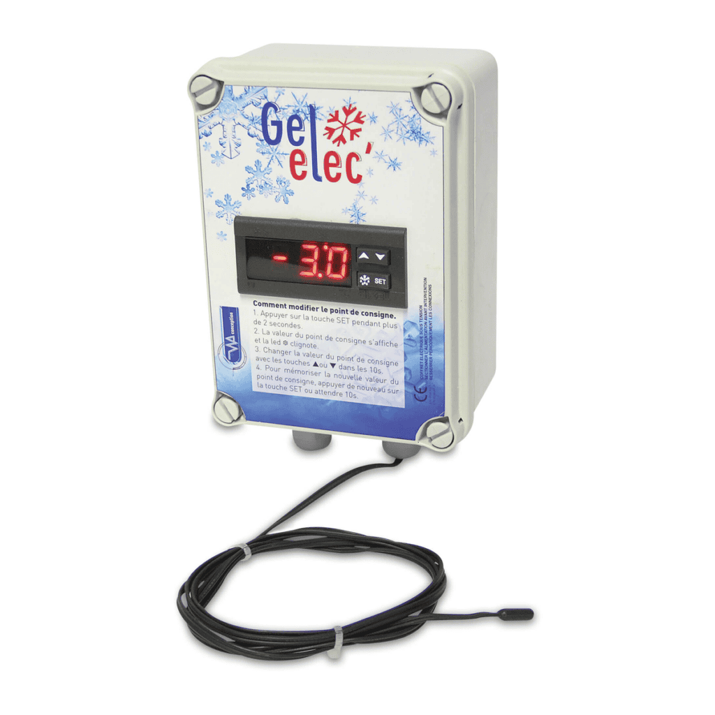 Control unit frost protection 230VAC white type Gelelec - 0892803 - 1