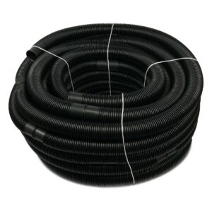 Màniga de piscina PE-LD 38 mm 1,5 bar negra 10 m amb bragues de 0,5 m tipus filtració — principal