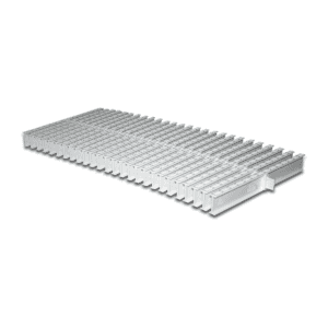 Túlfolyó rács 245 mm × 35 mm – standard kivitel – 1 m hosszúság – 7024909