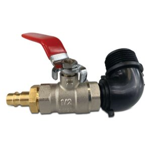 Water removal compressor kit for irrigation systems 1" male thread x push-in — main