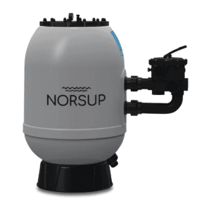Norsup - Norsup Sand Filter Fibreglass Reinforced Polyester 50 Mm Glue Socket 2,5Bar Grey Type Suprav3 600 Sm