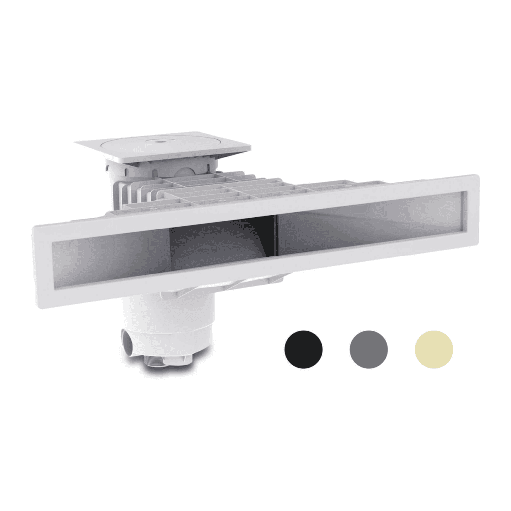 Weltico - Skimmer ABS 1½" × 2" grey high-water-level A800 Design - 7039328 - 1