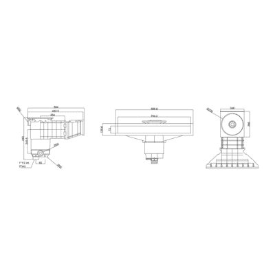 Weltico - Skimmer ABS 1½" × 2" grey high-water-level A800 Design - 7039328 - 2