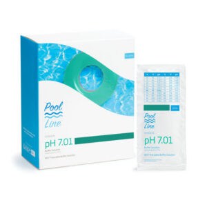 Hanna Instruments, linea per piscine: soluzione di calibrazione pH 7,01, 25 bustine da 20 ml (HI700074P)