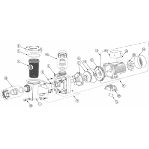 Poolstar Freeflo Racer filtration pump