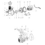 Exploded view — FLOTIDE POOL PUMP SC