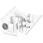 Exploded view — FLOTIDE HEAT PUMP (TYPE 12)