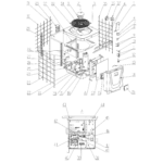 Exploded view — NORSUP HEAT PUMP, TYPE PV INVERTER (TYPE P31V/32)