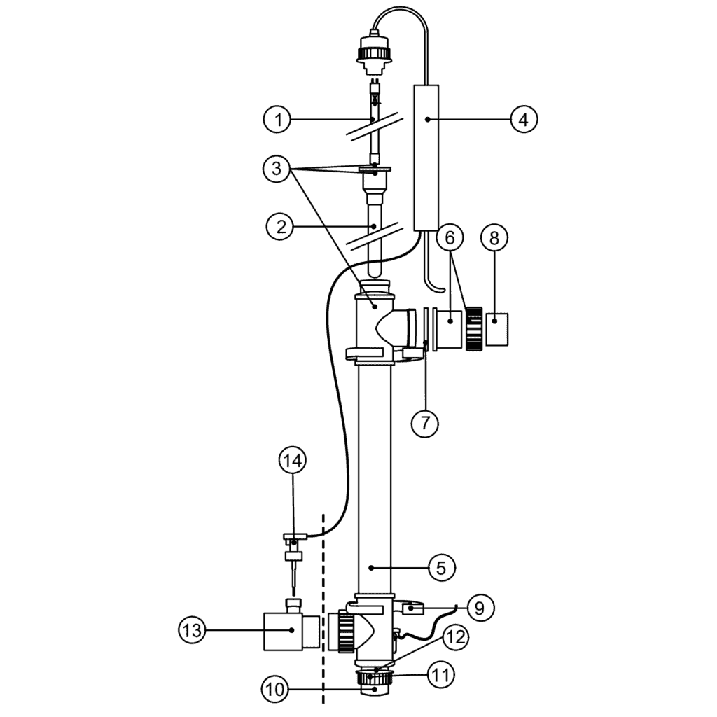 Norsup Uv Supernova exploded view & spare parts - 1
