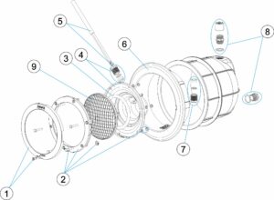 AstralPool Adjustable Light For Concrete Pool - 33033