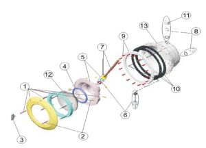 Piscine préfabriquée AstralPool Light NF avec inserts - 33976