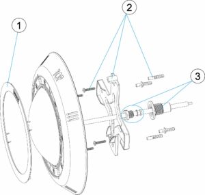Lampe LED plate AstralPool pour piscine préfabriquée - 52601