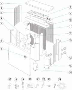 AquaForte Heat Pump Mr Silence 15KW - SC954
