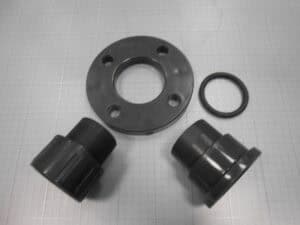 AstralPool - Kit de sortie Volcano 63 mm (avec brides, joints, bouchons et vis) - SP-04-0450