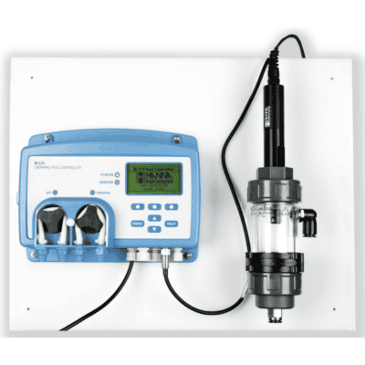 Hanna Instruments pH / ORP / Temperature Swimming Pool & Spa Dosing Controller (In-Line, 115/230V) (BL121-10) - 2