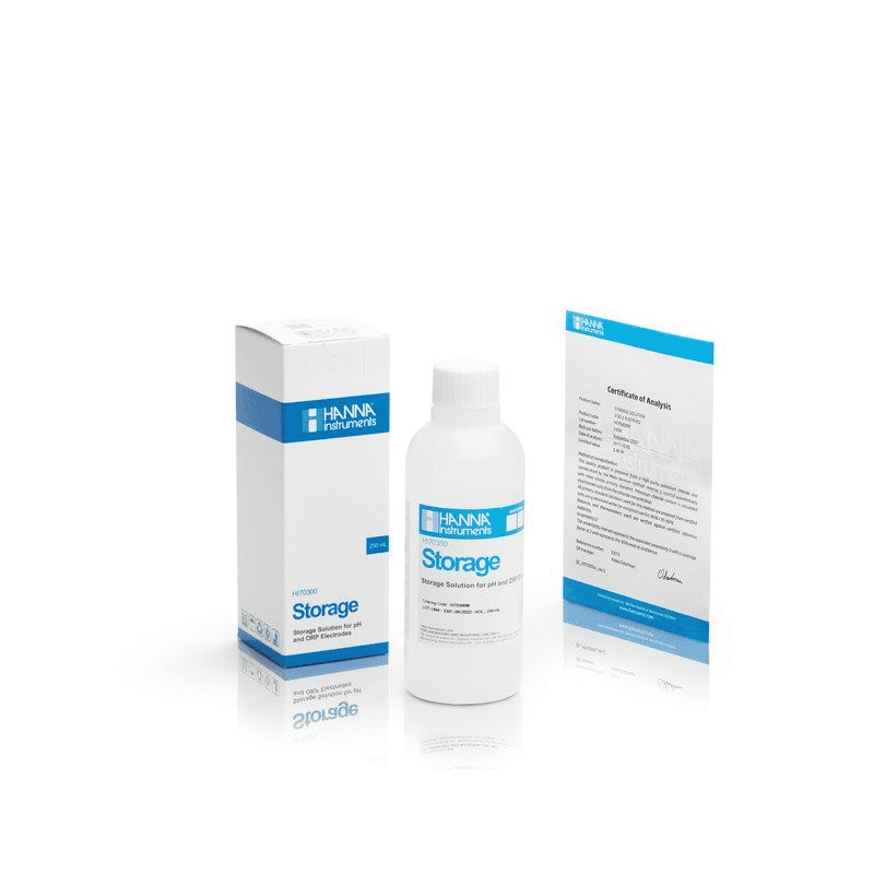Hanna Instruments pH & ORP Electrode Storage Solution 230 ml (HI70300M) - 1