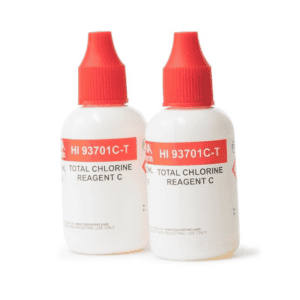 Hanna Instruments DPD3 Total Chlorine Liquid Reagent 600 Tests (2 × 20 ml Dropper Bottles) (HI93711-D3)