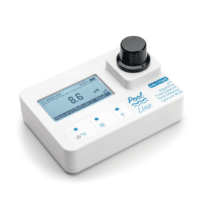 Hanna Instruments Pool Line 5-in-1 Portable Photometer (Free & Total Chlorine / pH / Cyanuric Acid / Alkalinity) (HI971044)