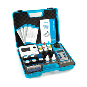 Hanna Instruments Portable Turbidimeter & 6-in-1 Photometer Kit for Pools with Case and Reagents (HS94101M)