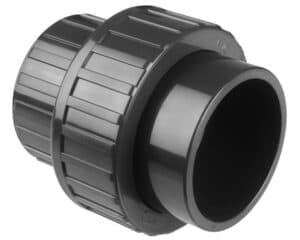 Kiwa 3-Part Union Coupler for 50 mm Pipes